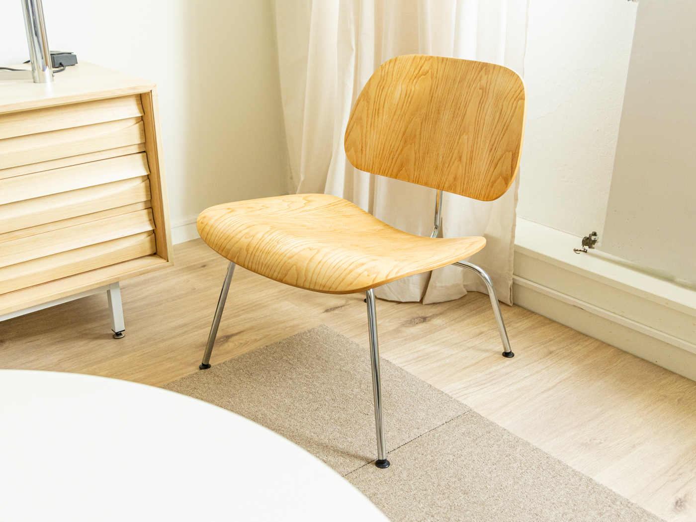Plywood lounge chair and ottoman hotsell